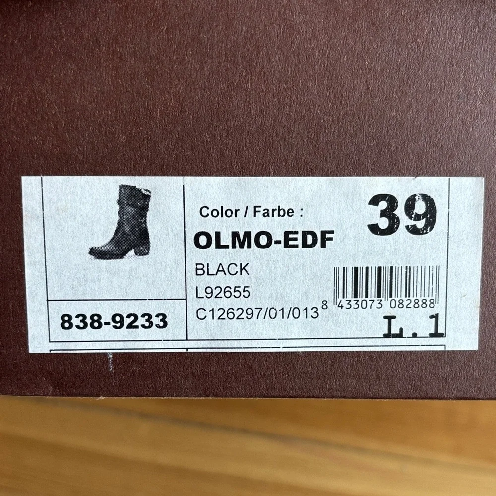 Pikolinos Dark Brown Leather Ankle Boots - Picture 2 of 3